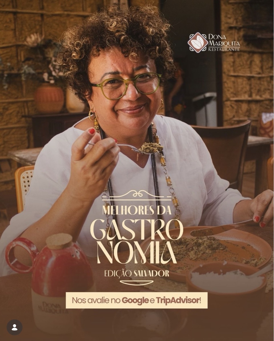Chef Leila Carreiro, from Dona Mariquita's own Instagram, Rio Vermelho, Salvador